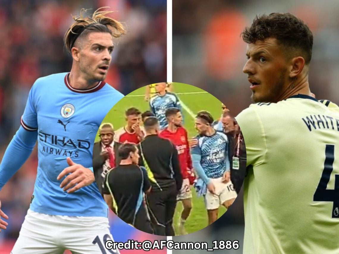 Arsenal 'fighter' caught mocking Grealish in new Man City bust-up footage